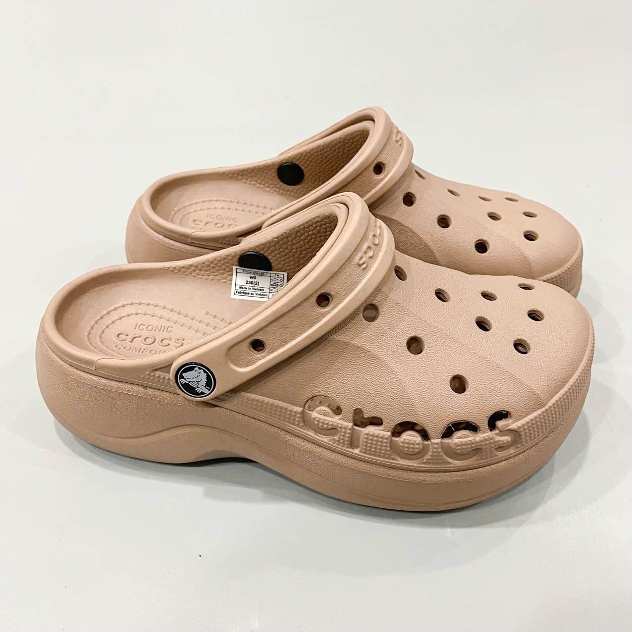  Dép sục Dinas classic baya platform cao 5 phân nam nữ 