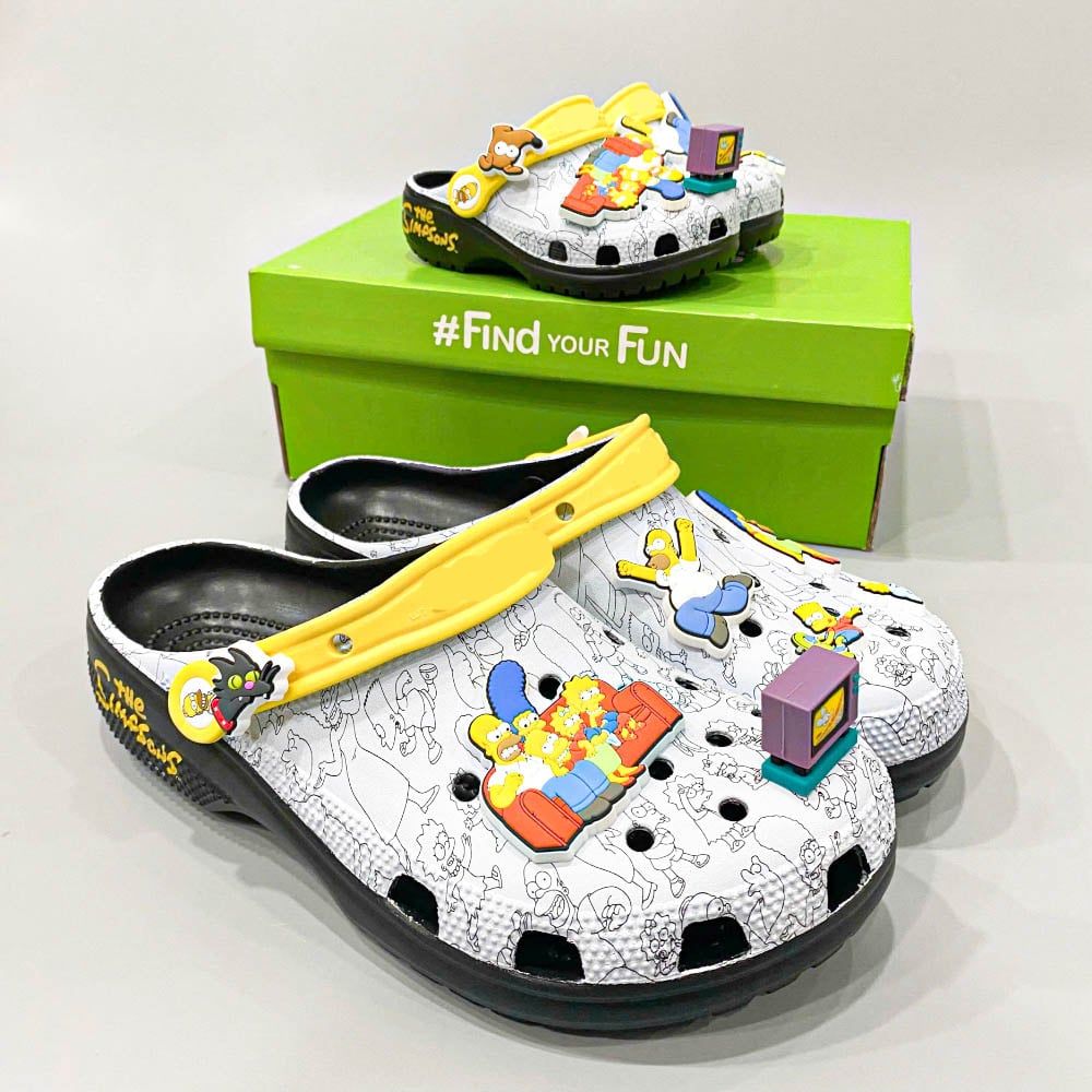  Dép sục dinas classic The Simpsons trẻ em 