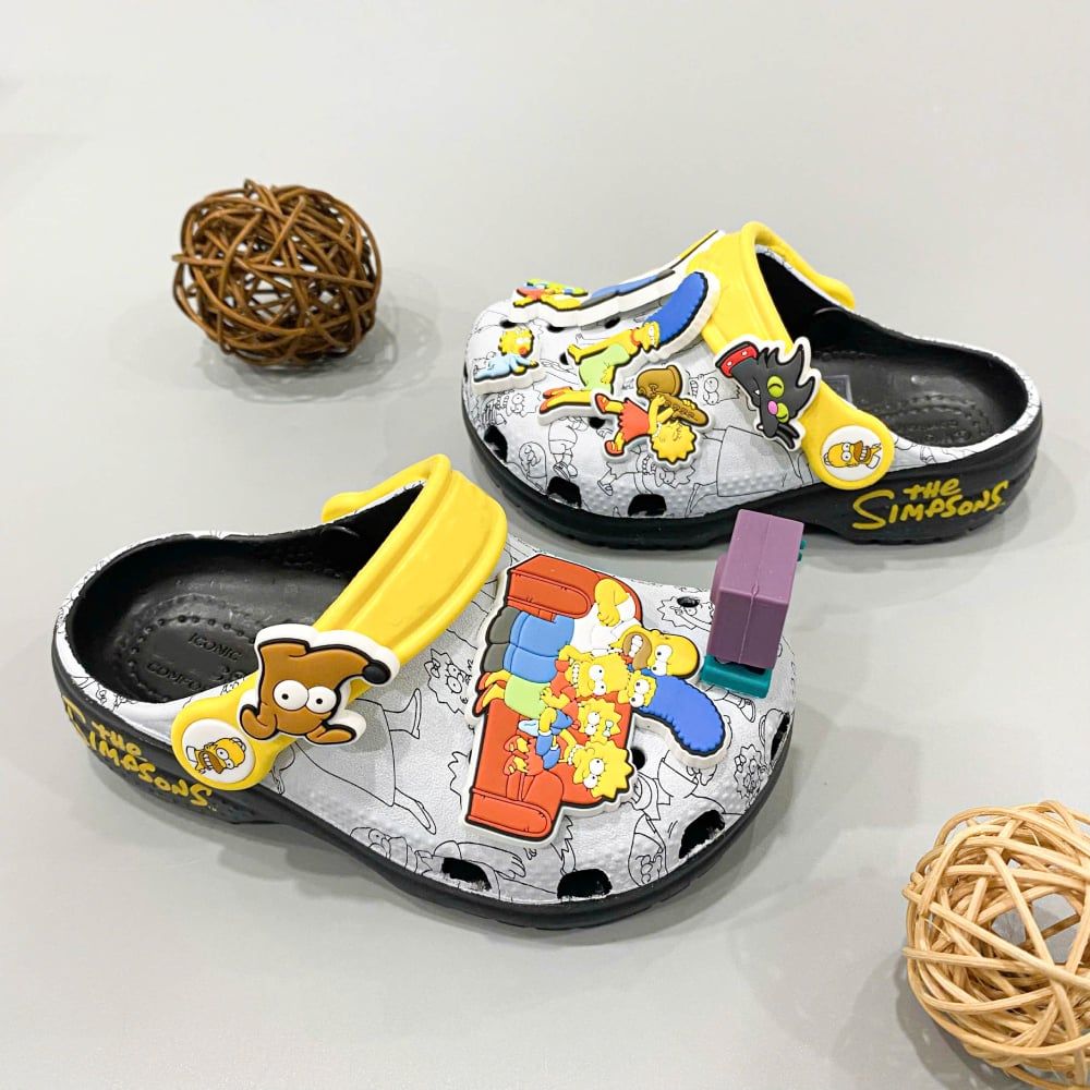  Dép sục dinas classic The Simpsons trẻ em 