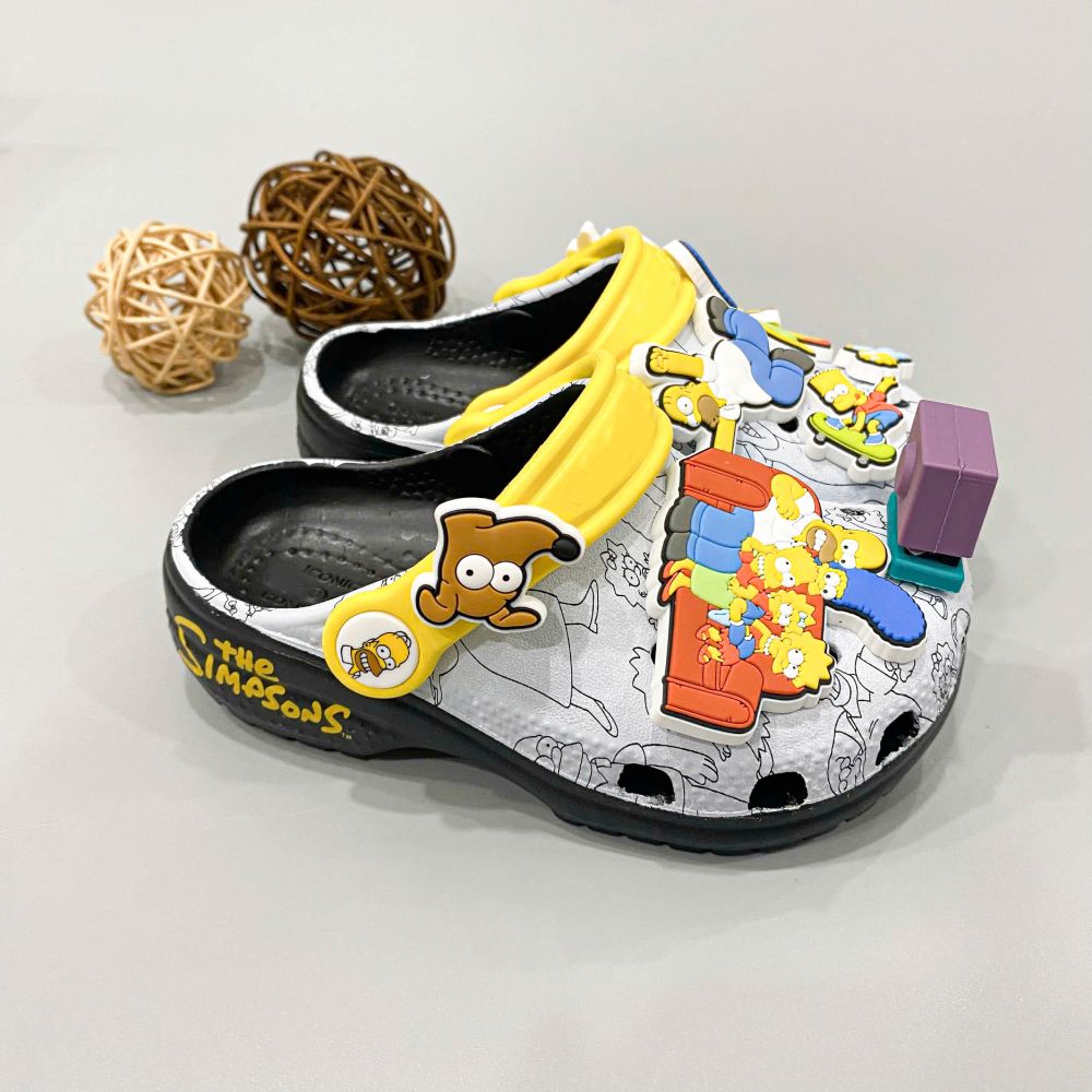  Dép sục dinas classic The Simpsons trẻ em 