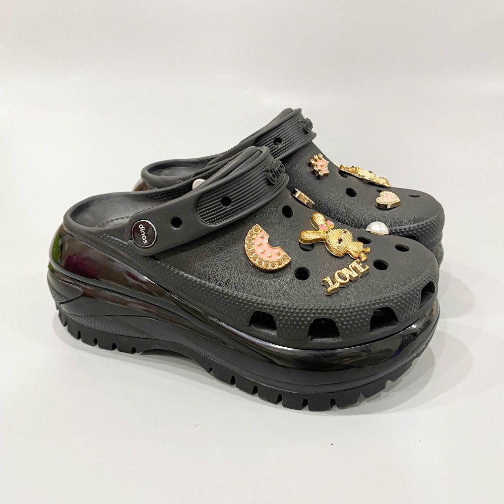  Dép sục Dinas Mega đế răng cưa 7 phân nữ chính hãng 