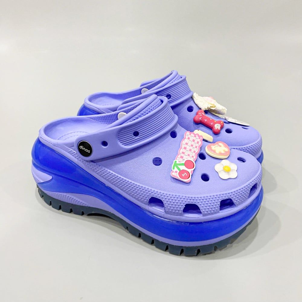  Dép sục Dinas Mega đế răng cưa 7 phân nữ chính hãng 