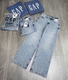  Quần jeans ống suông nữ 