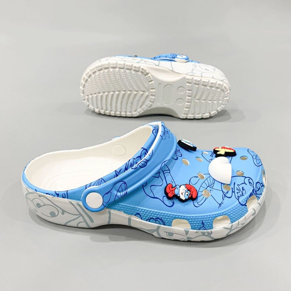  Dép sục dinas classic xì trum "Smurfs" nam nữ 