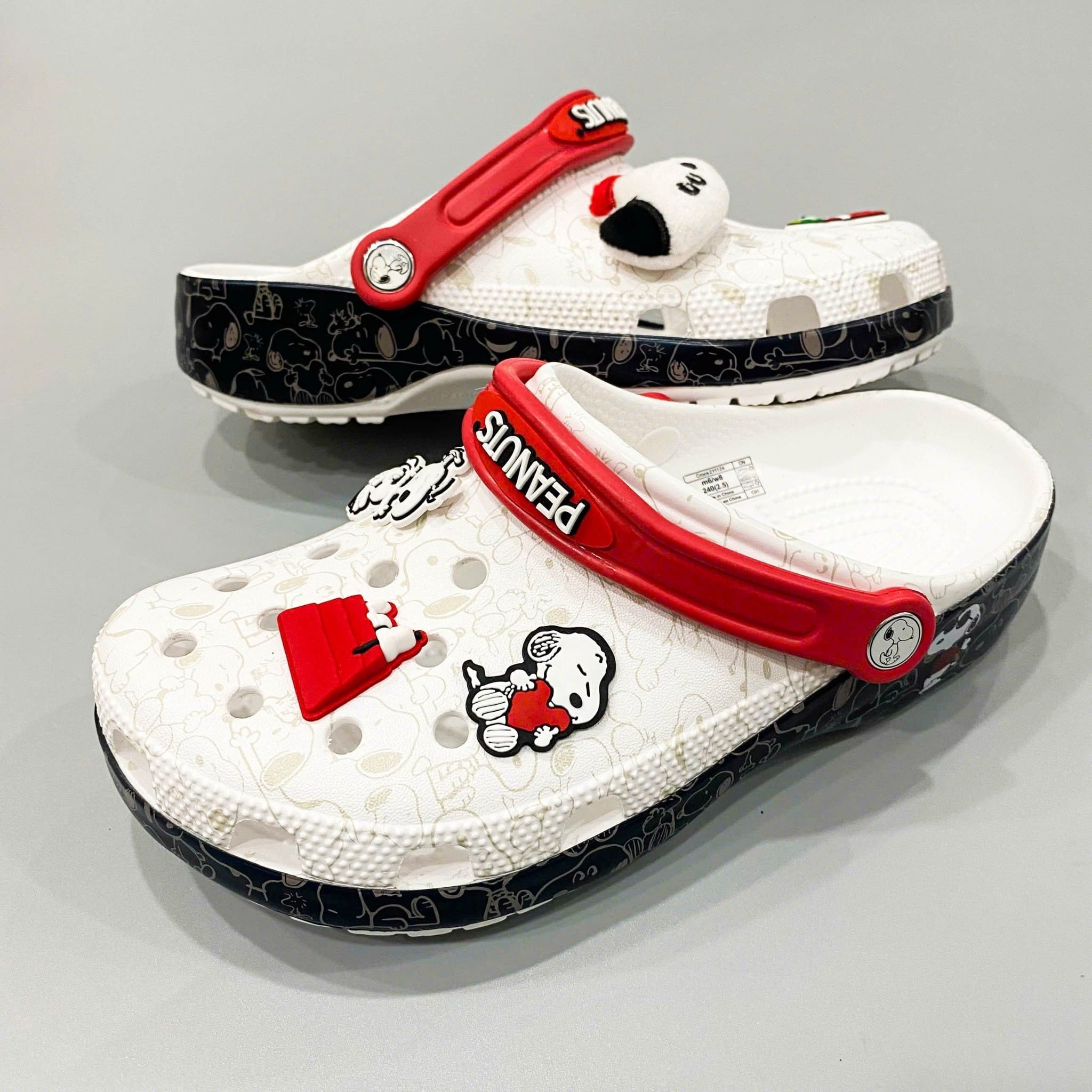  Sục Clog Dinas Unisex Classic Peanuts Xuất Khẩu Nam Nữ 