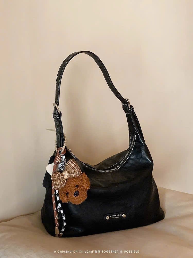  Túi xách chio2nd da nhăn mềm 