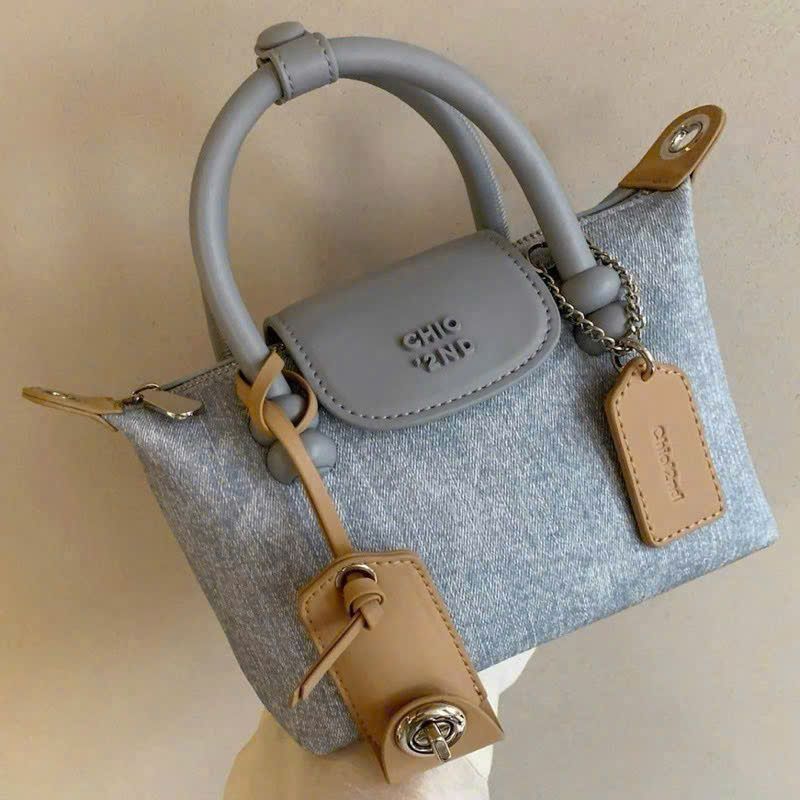  Túi xách chio2nd denim hai quai 