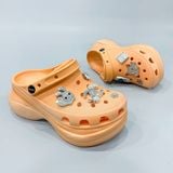  Dép sục Dinas Bae đế thuyền 7 phân nữ chính hãng Bae 