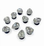  Jibbitz charm cross đá hình giọt nước đính kim cương 