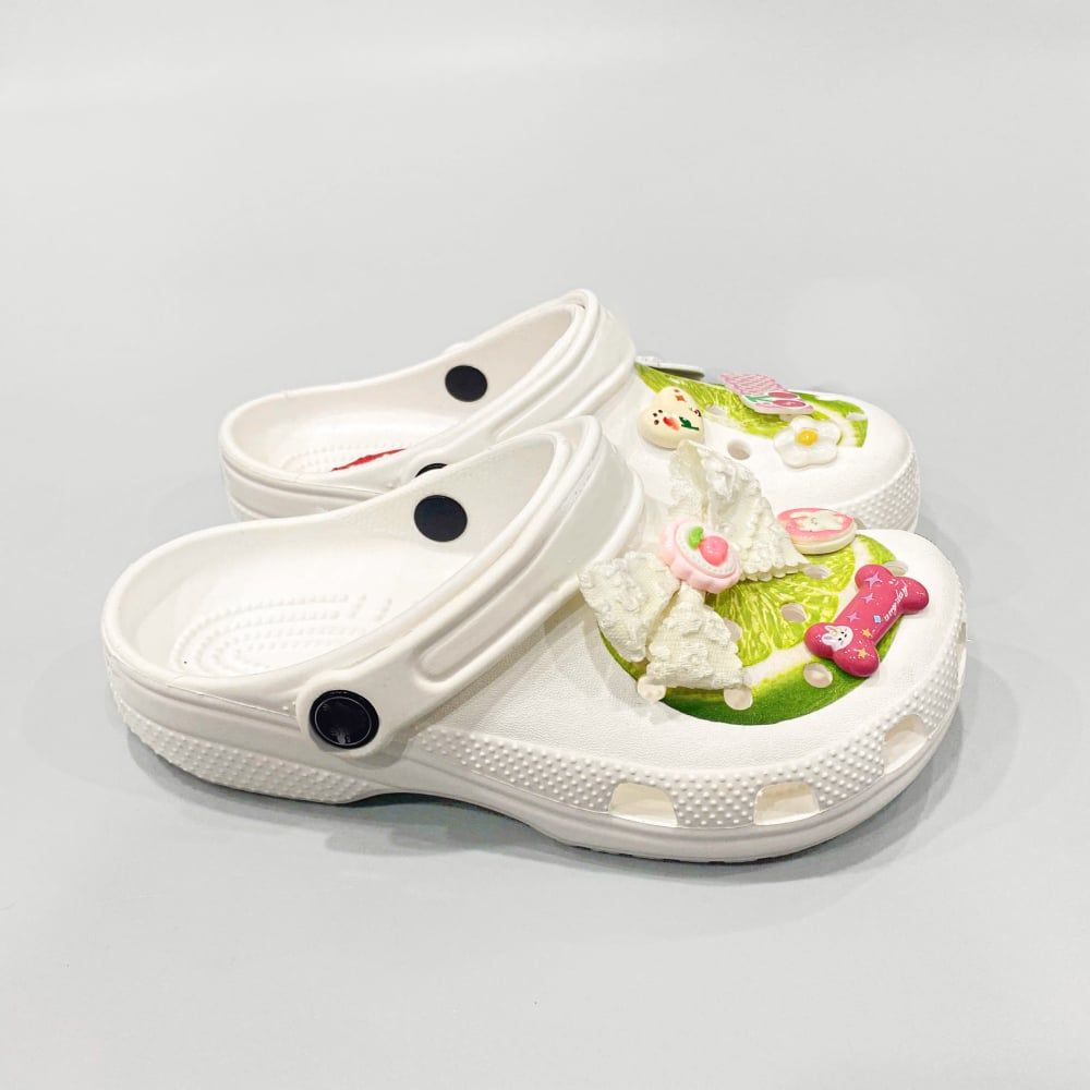  Dép sục dinas classic họa tiết phun sơn chính hãng 