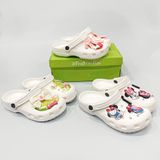  Dép sục dinas classic họa tiết phun sơn chính hãng 