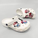  Dép sục dinas classic họa tiết phun sơn chính hãng 