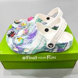  Dép sục dinas classic họa tiết phun sơn "Out of This World" nam nữ chính hãng 