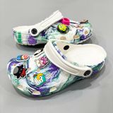  Dép sục dinas classic họa tiết phun sơn "Out of This World" nam nữ chính hãng 