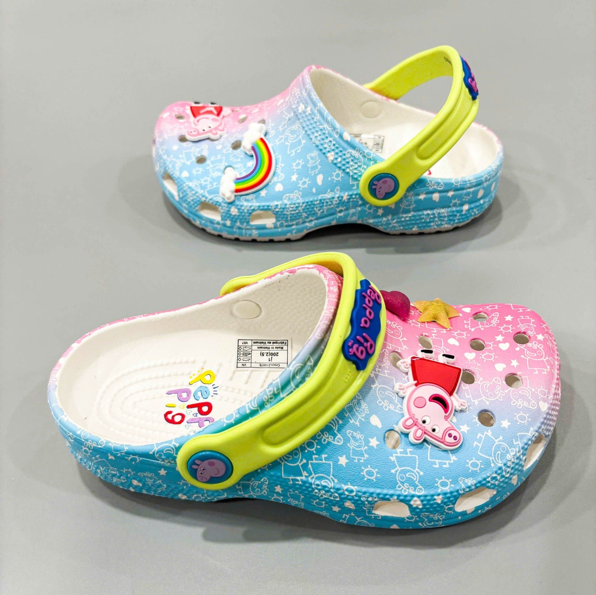  Dép sục dinas classic heo peppa trẻ em 