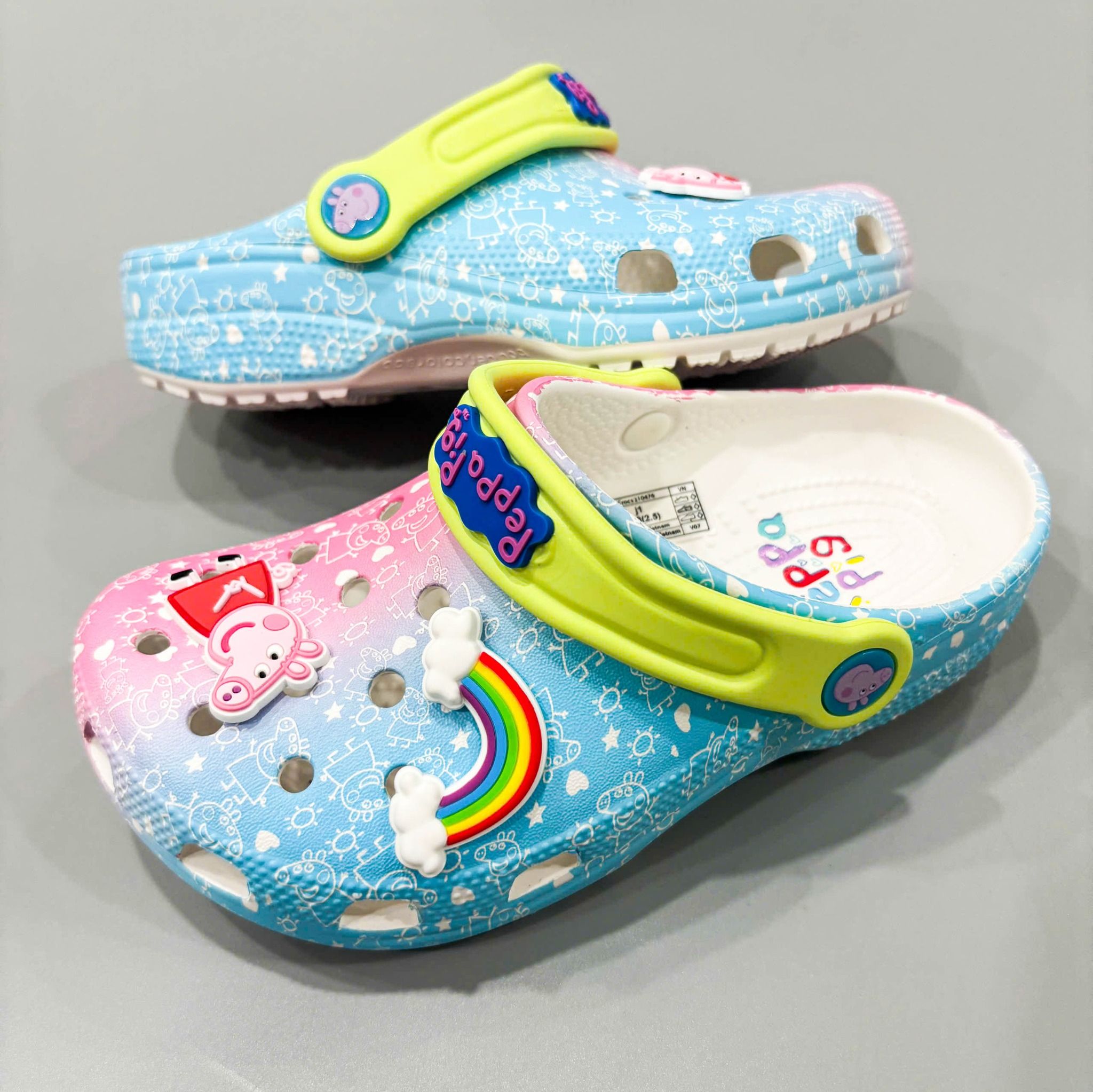  Dép sục dinas classic heo peppa trẻ em 