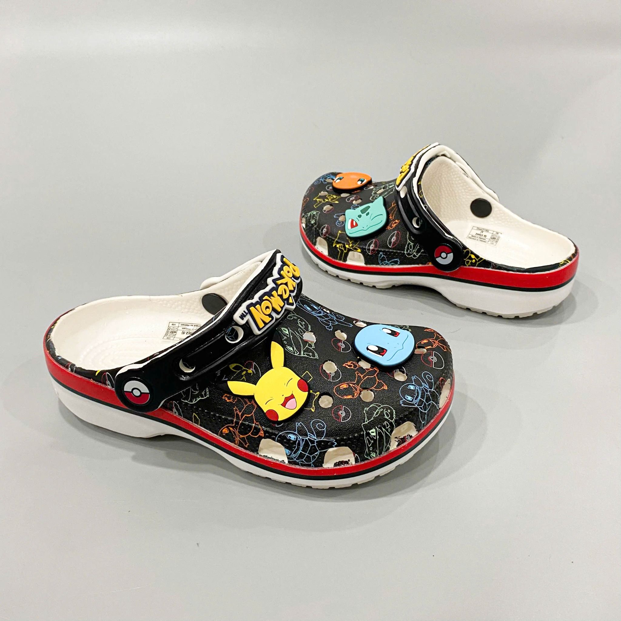  Dép sục dinas classic pokemon sắc màu trẻ em 