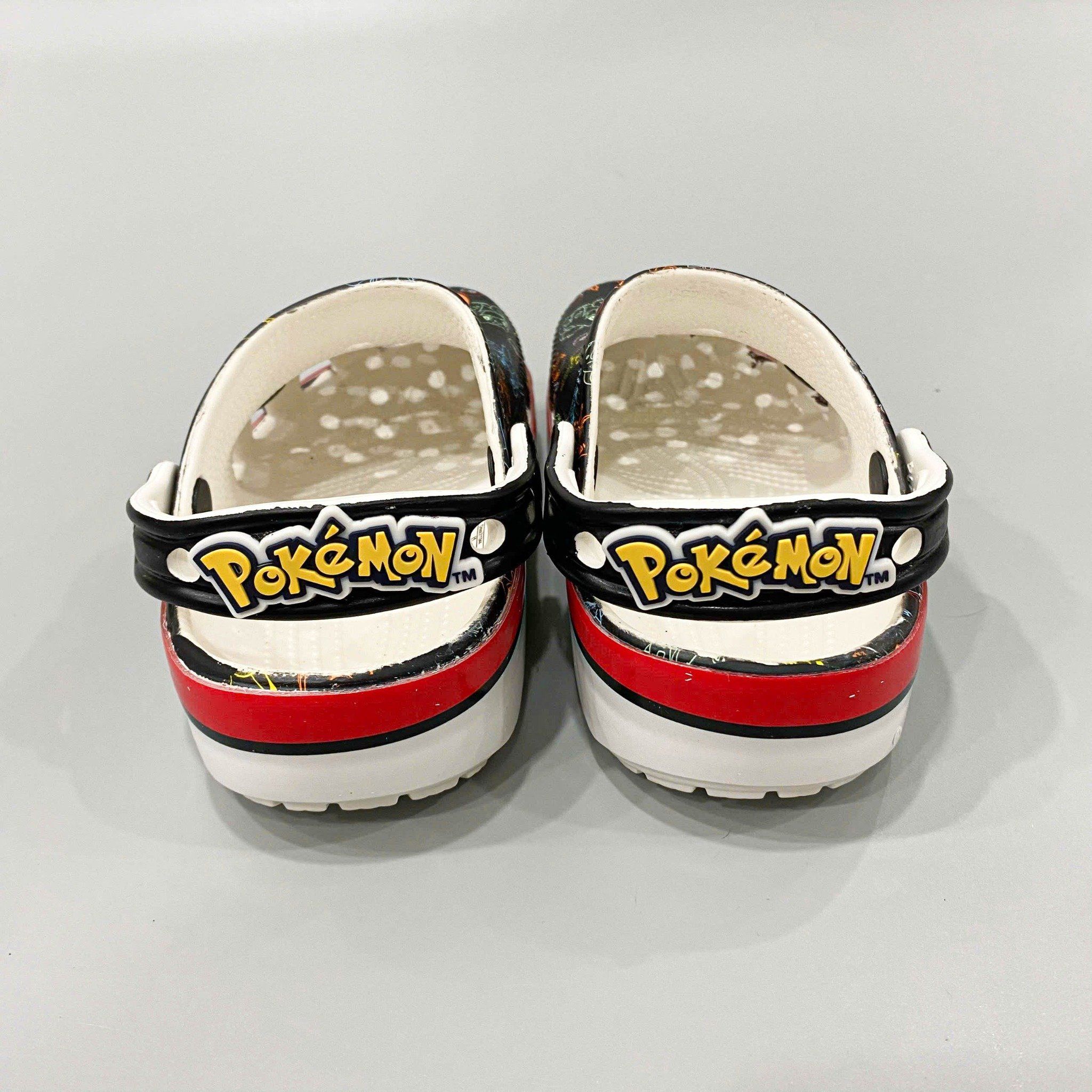  Dép sục dinas classic pokemon sắc màu trẻ em 