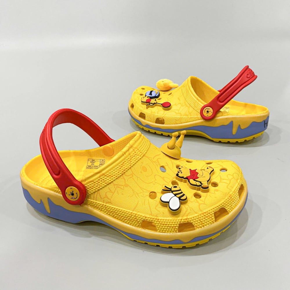  Dép sục Dinas Disney Winnie The Pooh Classic Platform nam nữ 