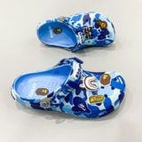  Dép sục Dinas Classic Bape Ape Camo quai sắt nam nữ 