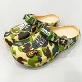  Dép sục Dinas Classic Bape Ape Camo quai sắt nam nữ 