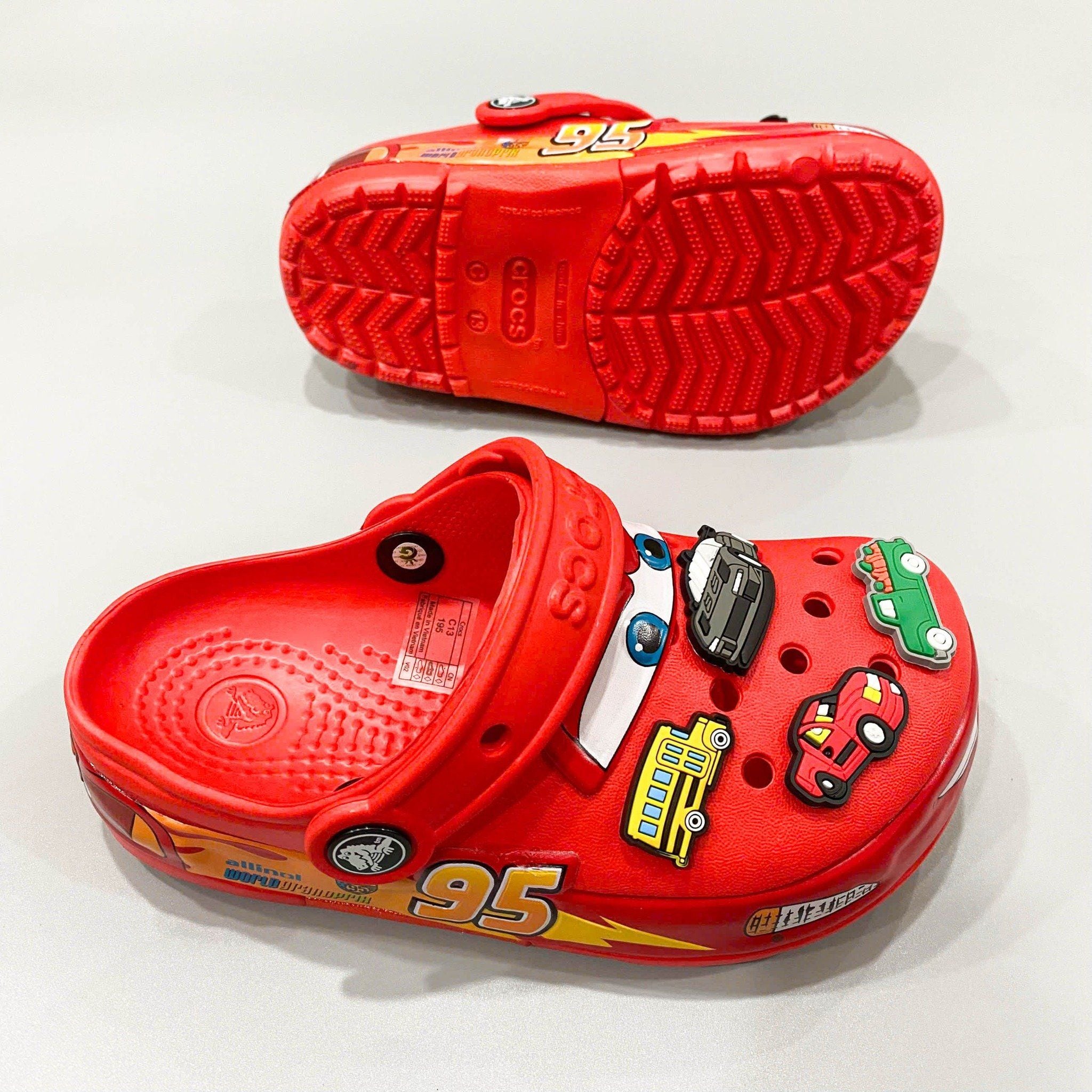  Dép sục Dinas classic McQueen đèn nháy trẻ em 