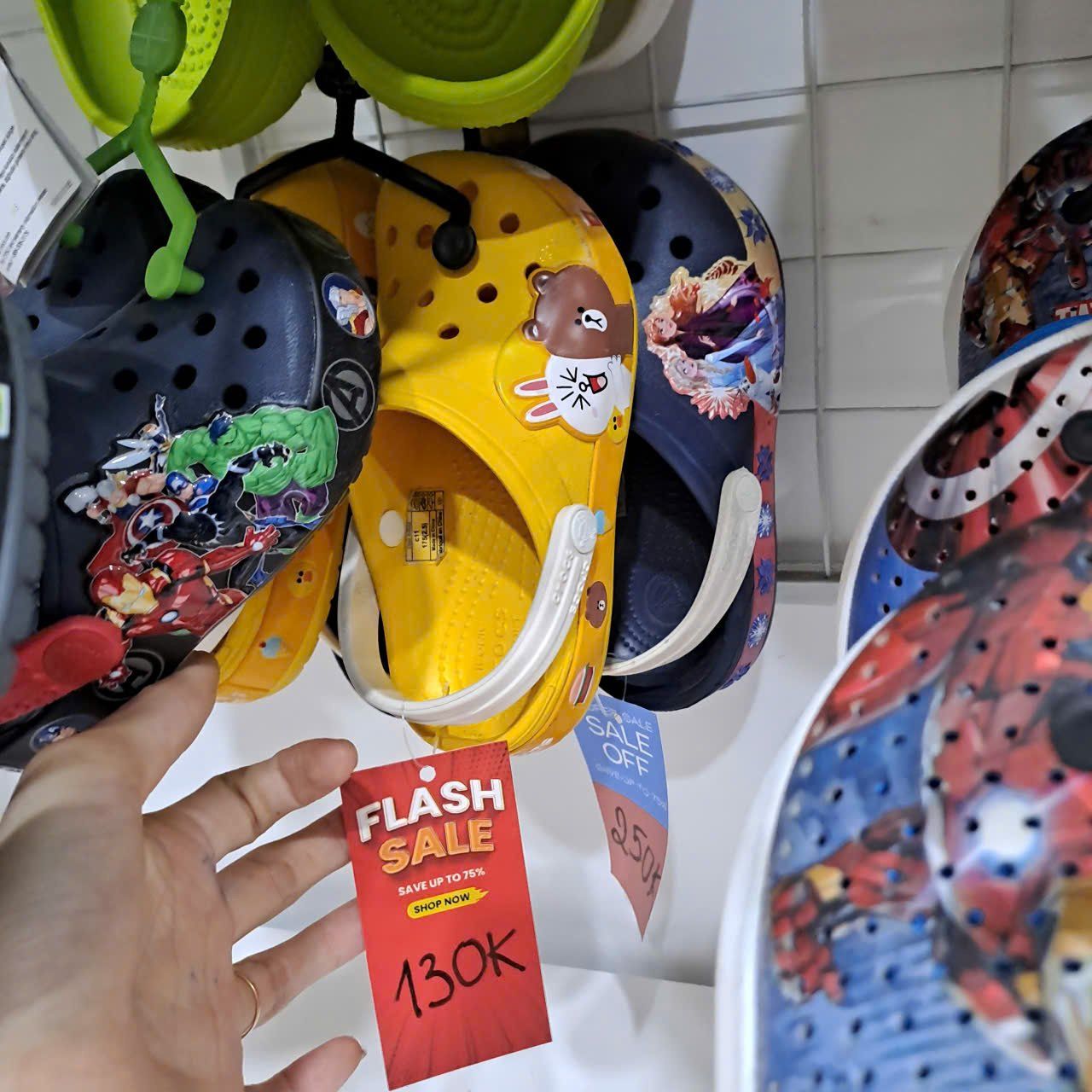  Thanh lý giày dép nam nữ, trẻ em hàng trưng bày SG 