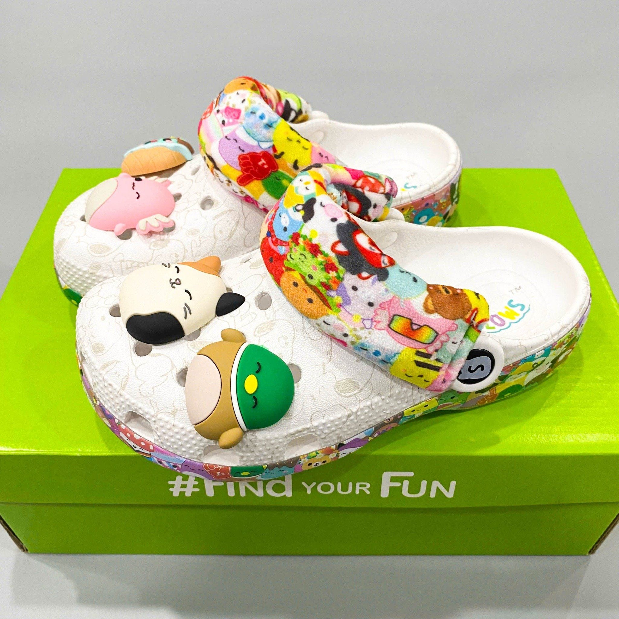  Dép sục Dinas Unisex Squishmallow trẻ em 