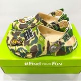  Dép sục classic Dinas Bape Ape Camo trẻ em 