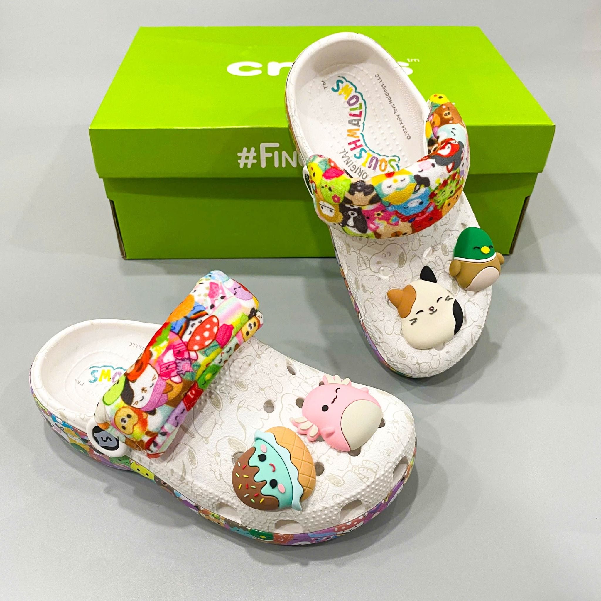  Dép sục Dinas Unisex Squishmallow trẻ em 