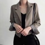  Áo vest dáng lửng nữ 