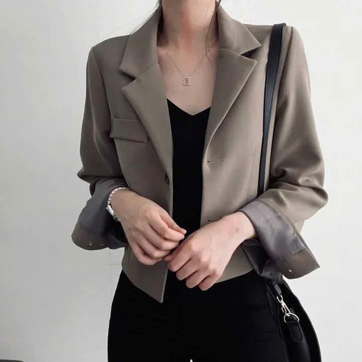  Áo vest dáng lửng nữ 