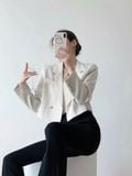  Áo vest dáng lửng nữ 