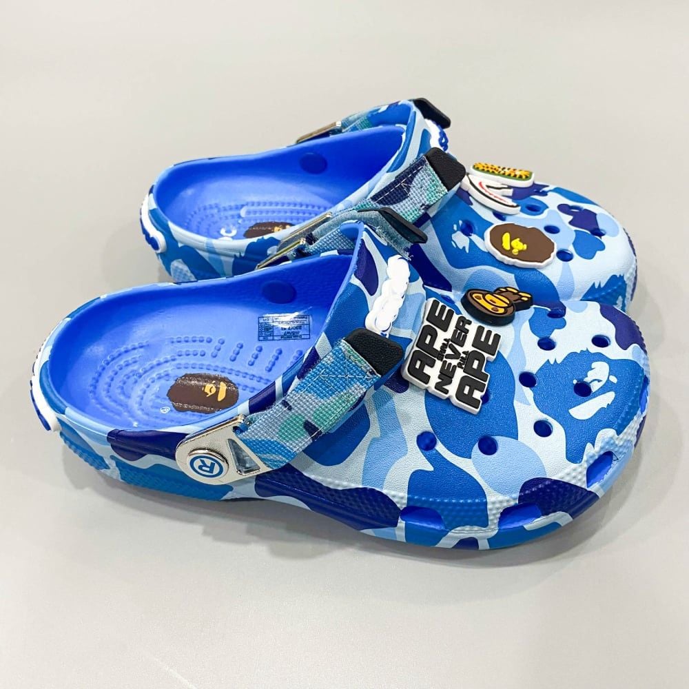  Dép Sục Dinas Classic Bape Quai Nhôm Nam Nữ Xuất Khẩu 