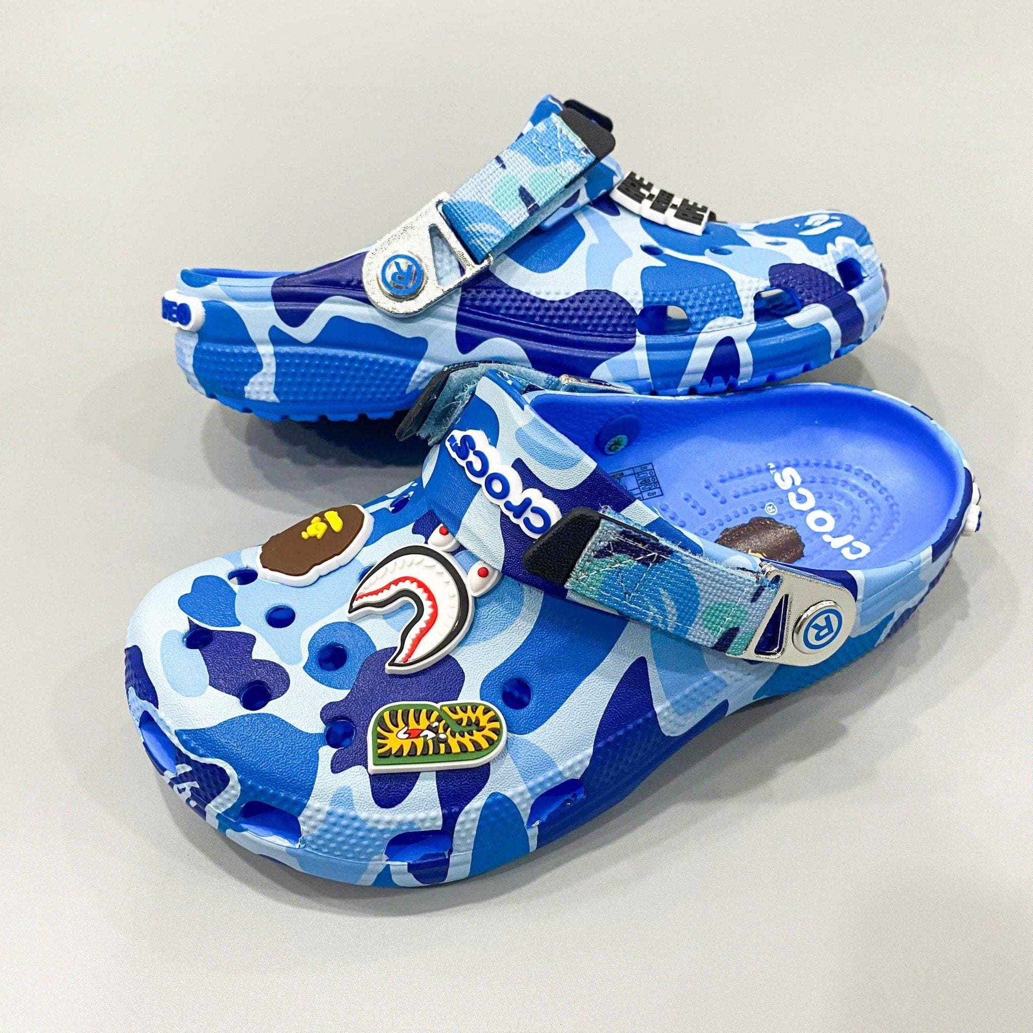  Dép sục dinas classic bape quai nhôm nam nữ 