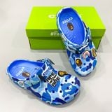  Dép sục dinas classic bape quai nhôm nam nữ 