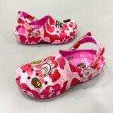  Dép sục dinas classic bape quai nhôm nam nữ 