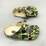  Dép Sục Dinas Classic Bape Quai Nhôm Trẻ Em 