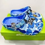  Dép Sục Dinas Classic Bape Quai Nhôm Trẻ Em 