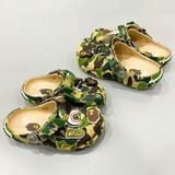  Dép Sục Classic Dinas Bape Ape Camo Trẻ Em Xuất Khẩu 