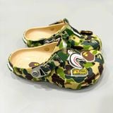  Dép Sục Classic Dinas Bape Ape Camo Trẻ Em Xuất Khẩu 