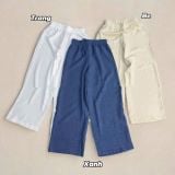  Quần ống rộng linen nữ 