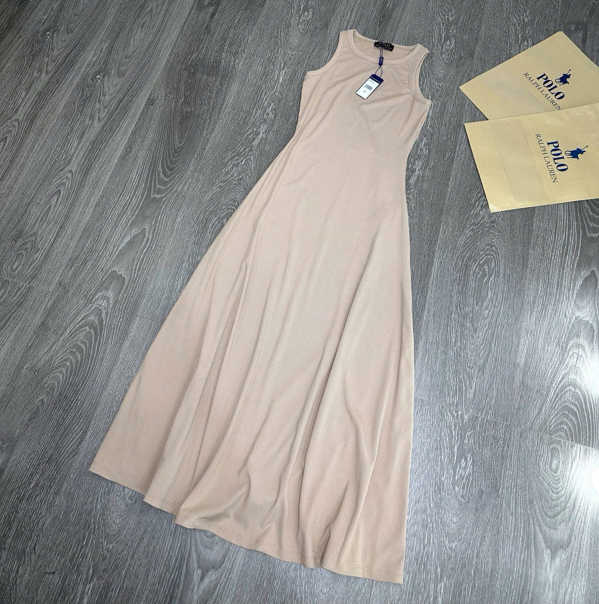  Đầm xuông polo ba lỗ nữ 