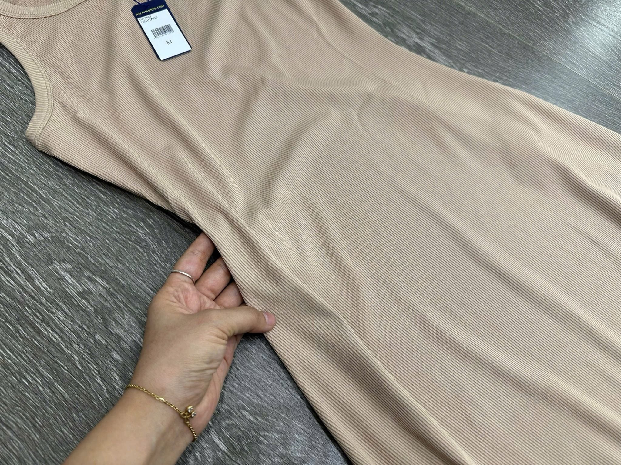  Đầm xuông polo ba lỗ nữ 
