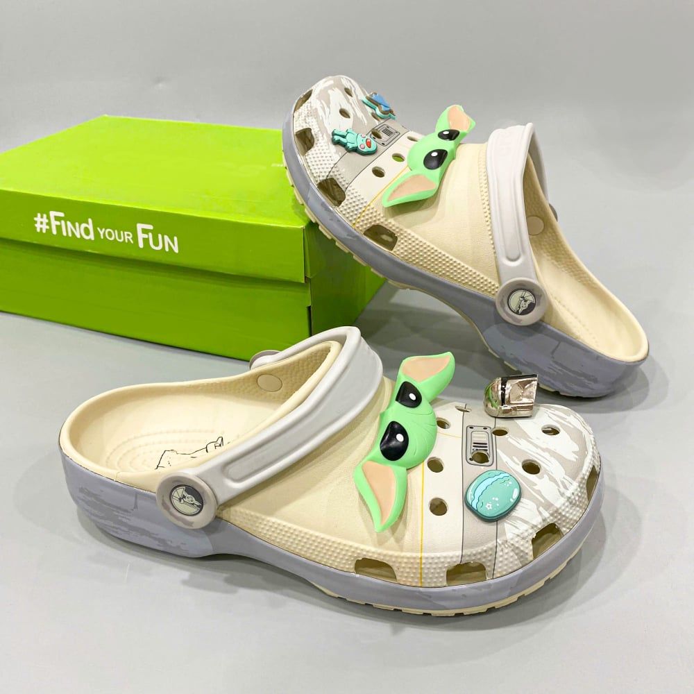  Dép sục Dinas Star Wars Grogu nam nữ xuất khẩu 