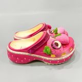  Dép sục Dinas Classic Platform Lotso Gấu dâu 5 phân nữ 