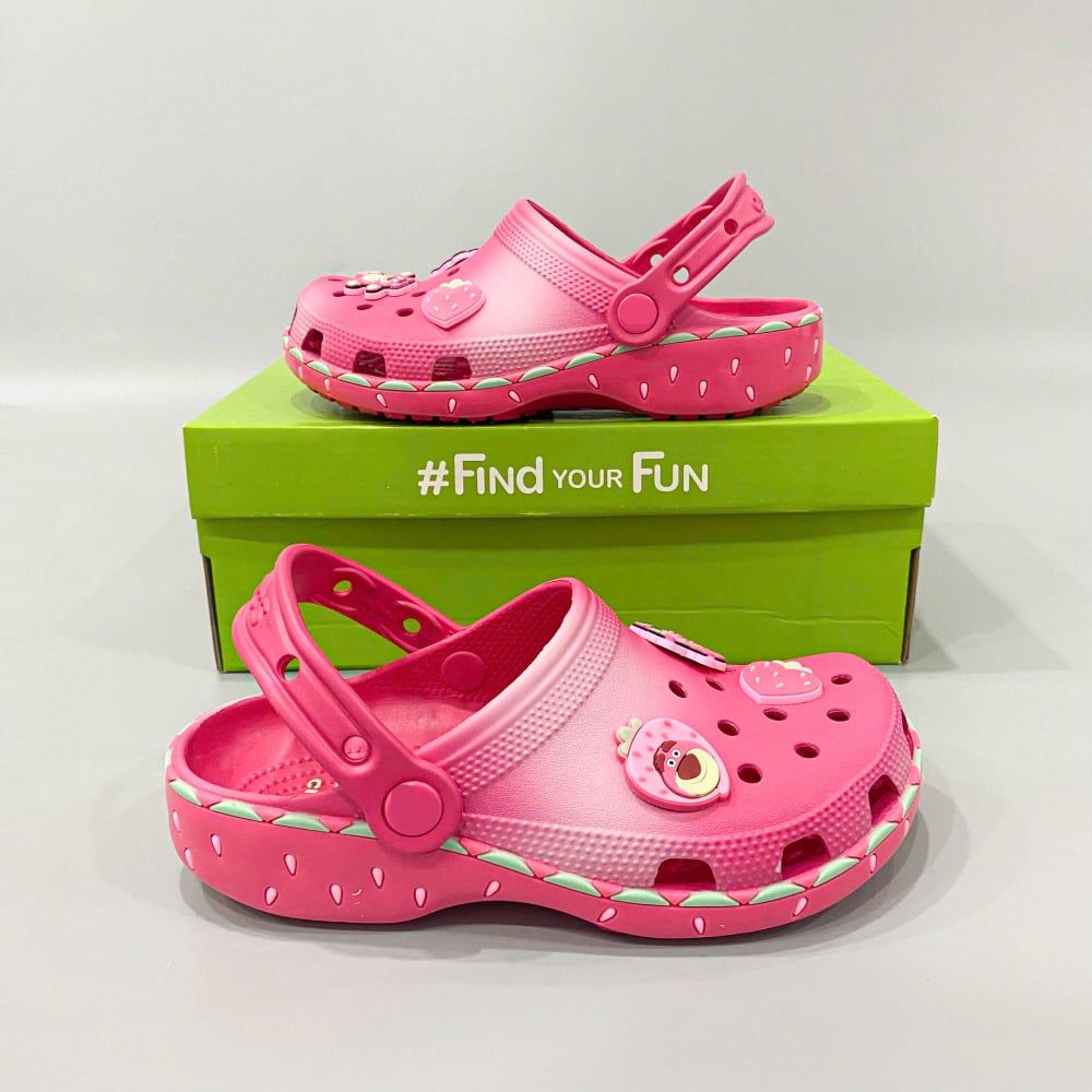  Dép sục Dinas Classic Lotso Gấu Dâu 