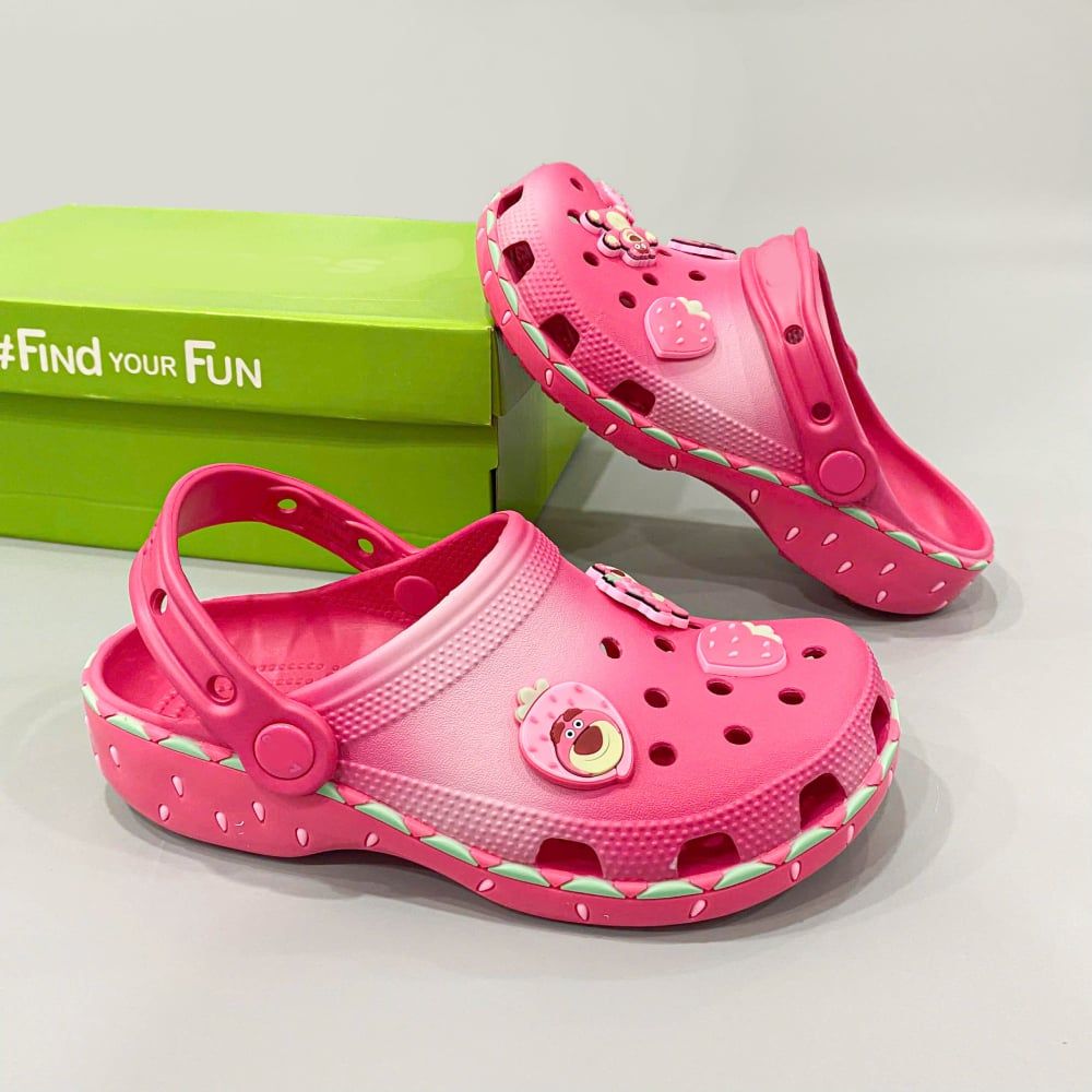  Dép sục Dinas Classic Lotso Gấu Dâu 