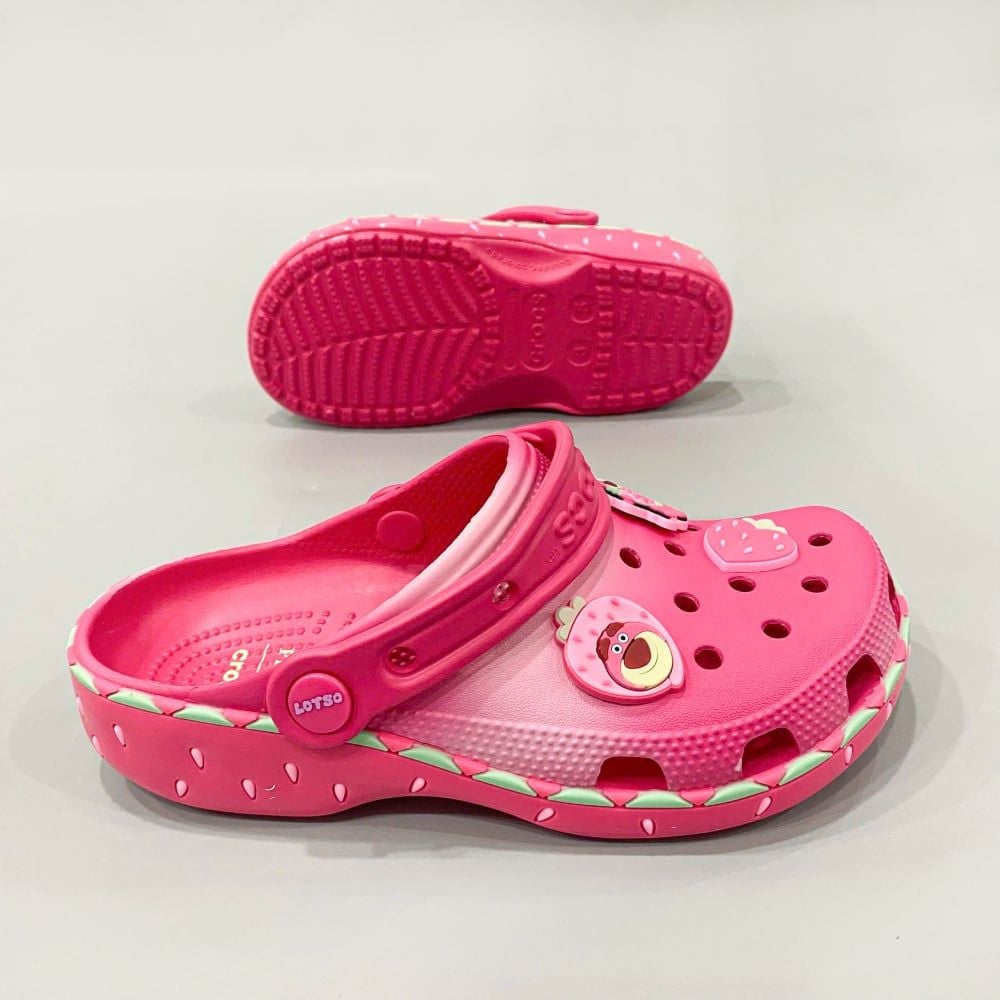  Dép sục Dinas Classic Lotso Gấu Dâu trẻ em 