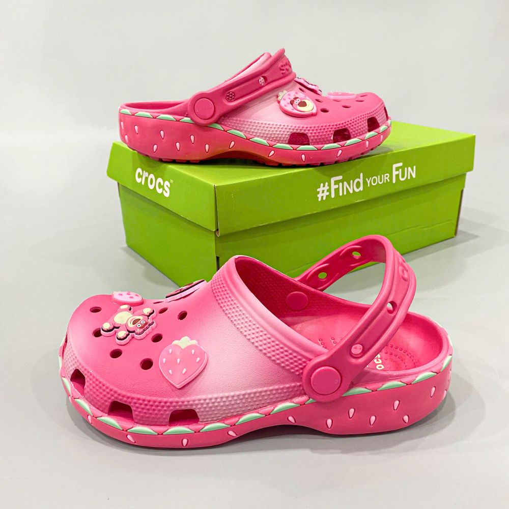  Dép sục Dinas Classic Lotso Gấu Dâu 